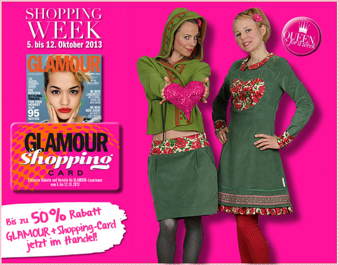 Glamour-Shopping-Week und Neues von Cream, Tr﻿anquillo,Miamou, Fly London und neue Schnäppchen