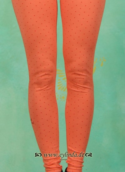 Blutsgeschwister Frühling Leggins, Stangerlstelz'n, sprinkled-apricot