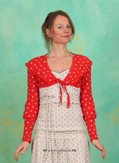 Blutsgeschwister Frühling Bolero, Schulterzuckerl, sugared-dots
