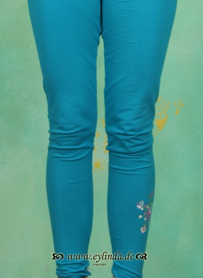 Blutsgeschwister Frühling Leggins, Less-More Legs, blue-heaven