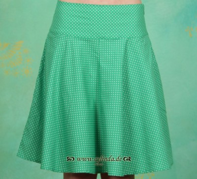 Blutsgeschwister Frühling Rock, Upper Circle Skirt, cheekily-dots