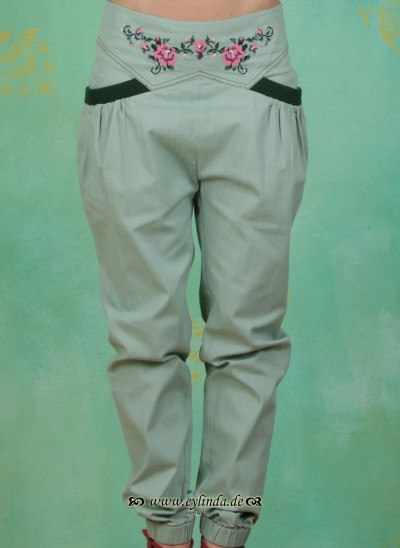 Blutsgeschwister Herbst Hose, Forstcouture Pants, antique-green-jeans