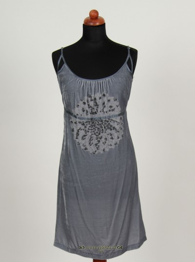 Noa Noa Winter Kleid, Vela Velour, float