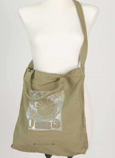 Noa Noa Frühling Tasche, Basic Canvas Bag Solid, cedar