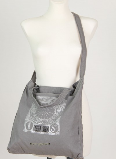 Noa Noa Frühling Tasche, Basic Canvas Bag Solid, cloudburst
