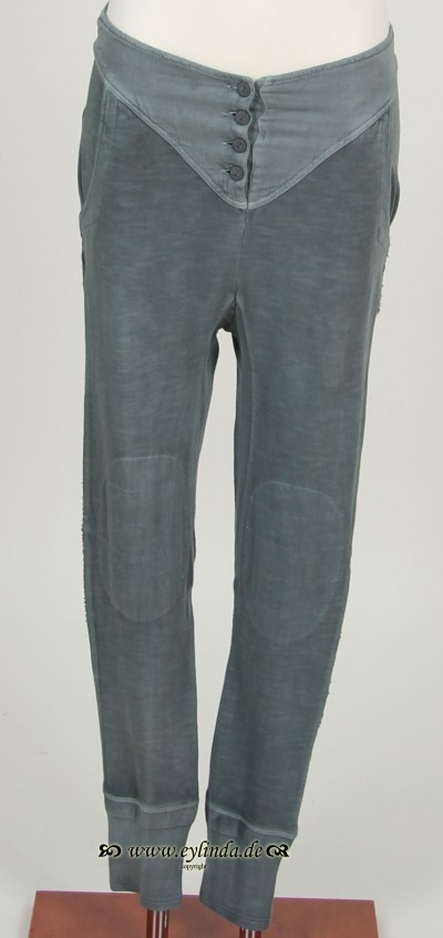 Noa Noa Frühling Hose, Basic Jersey Pants, goblin