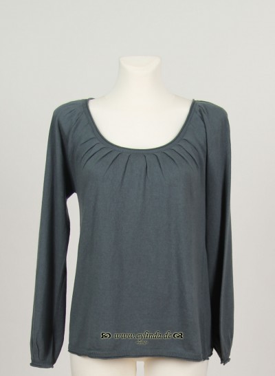 Noa Noa Frühling Pullover, Basic Cotton Cashmere, goblin