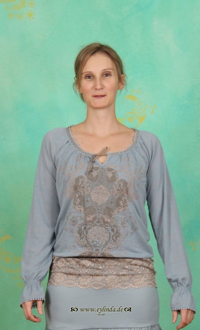Kaffe & Cream Frühling T-Shirt, Heidi, vintage-green