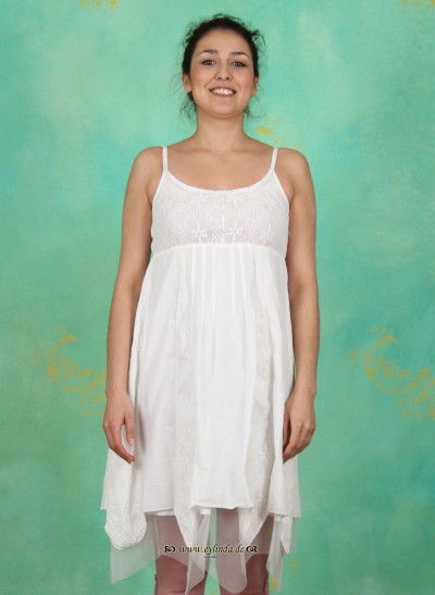 Kaffe & Cream Sommer Kleid, Gillian, optical-white