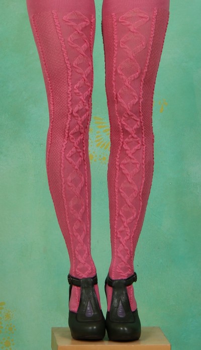 Avoca Herbst Strumpfhose, Ingle, pink