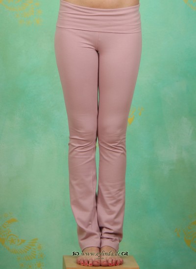 Mandala Frühling Hose, Lotus Slim Rolldown, mauve