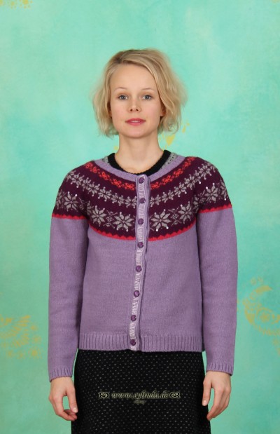 Lysgaard Herbst Cardigan, BL-0931, heather