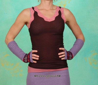 Lysgaard Herbst Stulpen, BL-0979, heather