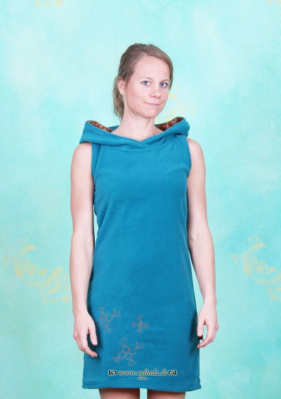 Tranquillo Herbst Kleid, TR11E35, petrol