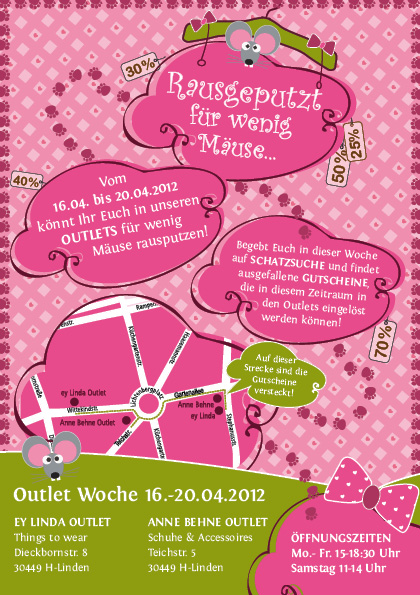 Outlet Woche ey Linda - Mit Blutsgeschwister, Noa Noa, Kaffe, Cream und vielen mehr