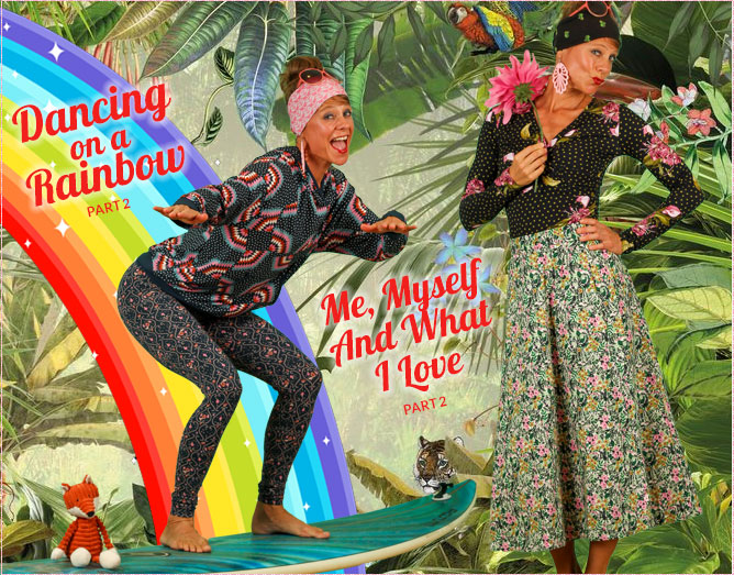 Blutsgeschwister Kollektionen Me, Myself And What I Love Part 2 und Dancing On A Rainbow Part 2