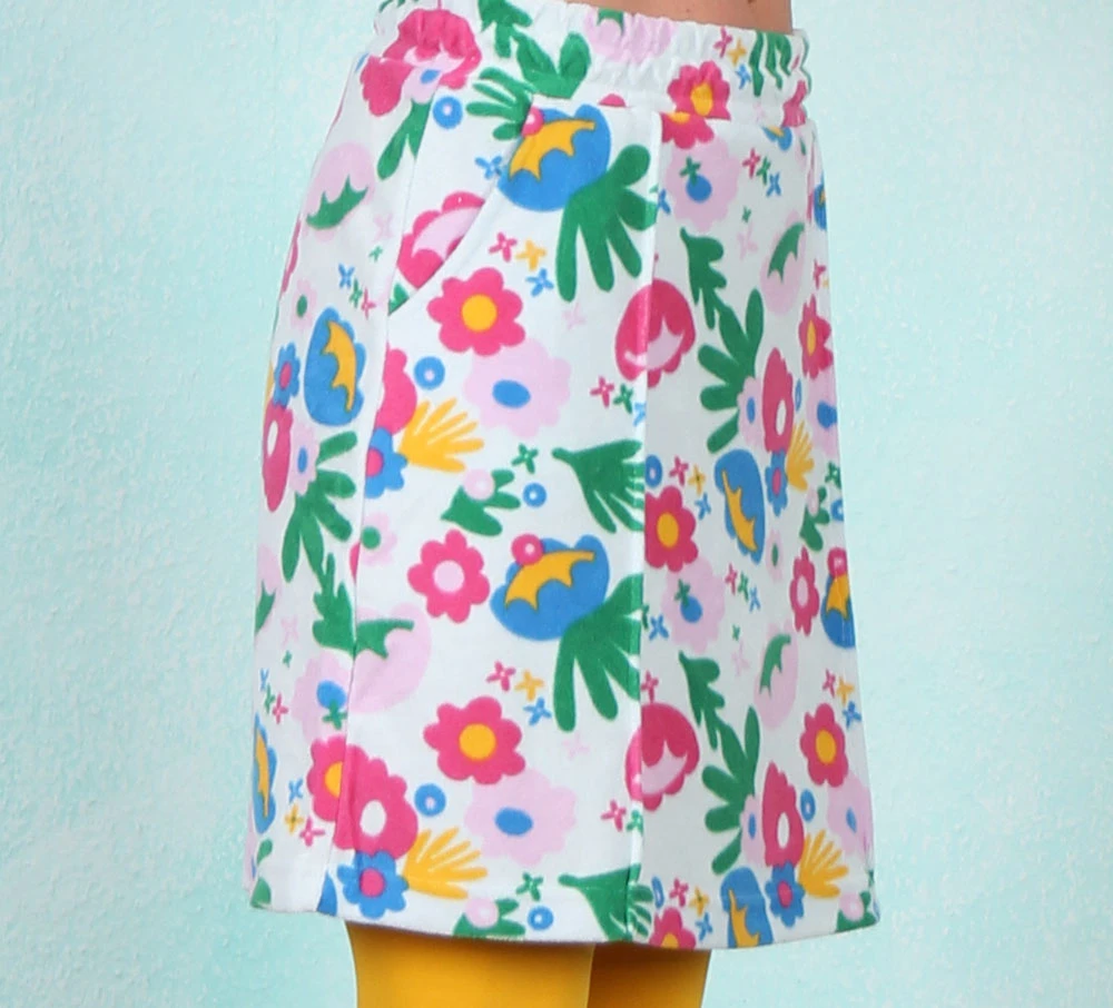 Frottee-Rock, Sweet Spot , happy-flower-party - Bild 2
