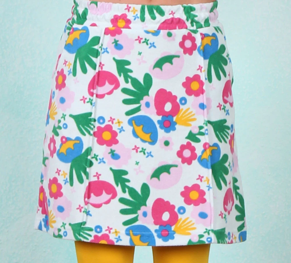 Frottee-Rock, Sweet Spot , happy-flower-party - Bild 1