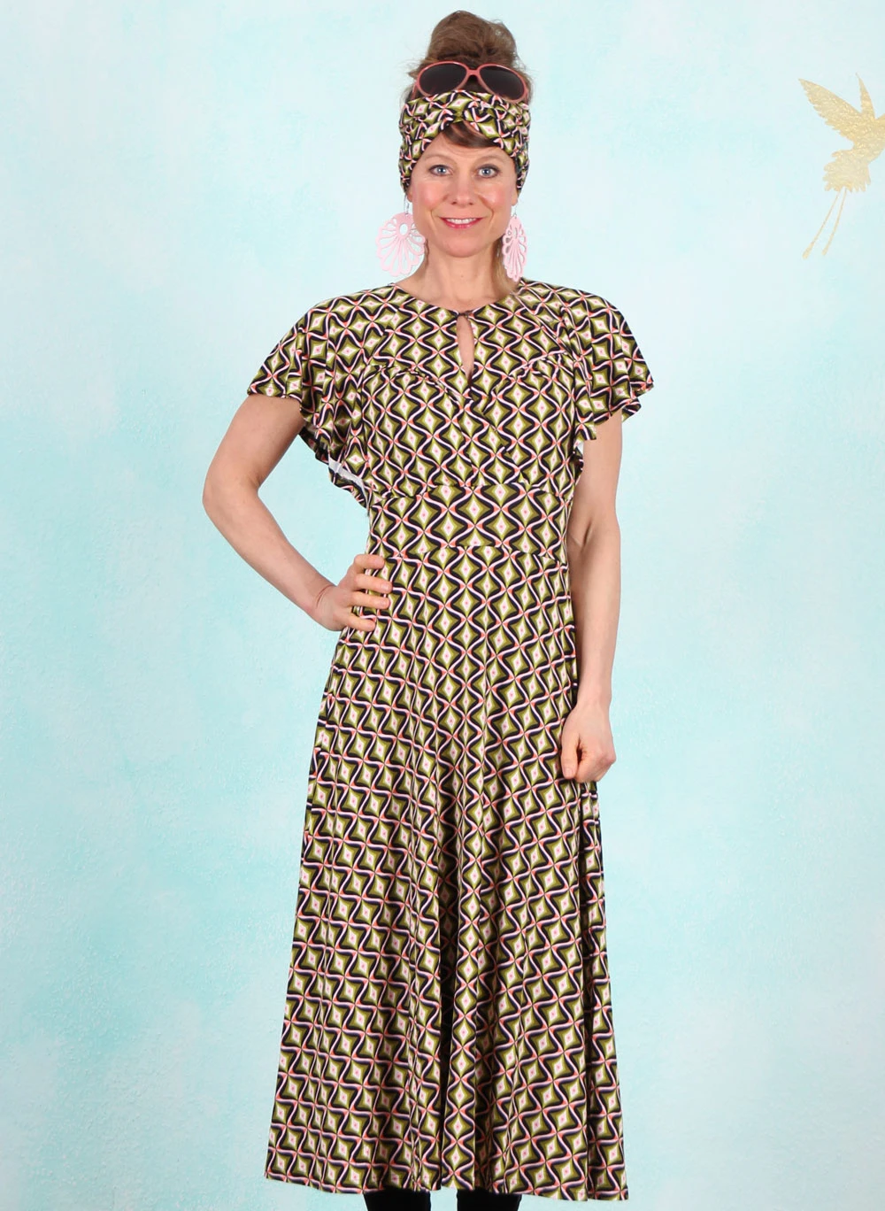 Kleid, Lightest Wings, pineapple-shell - Bild 1