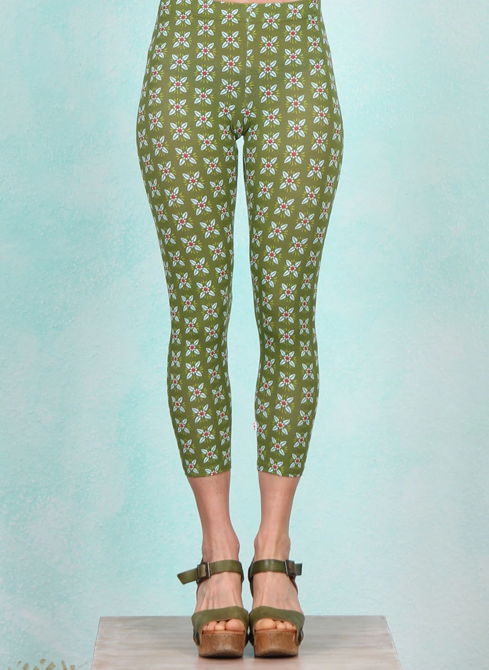 Leggins, Cropped Laune Legs, loveliest-island-mosaic - Bild 1