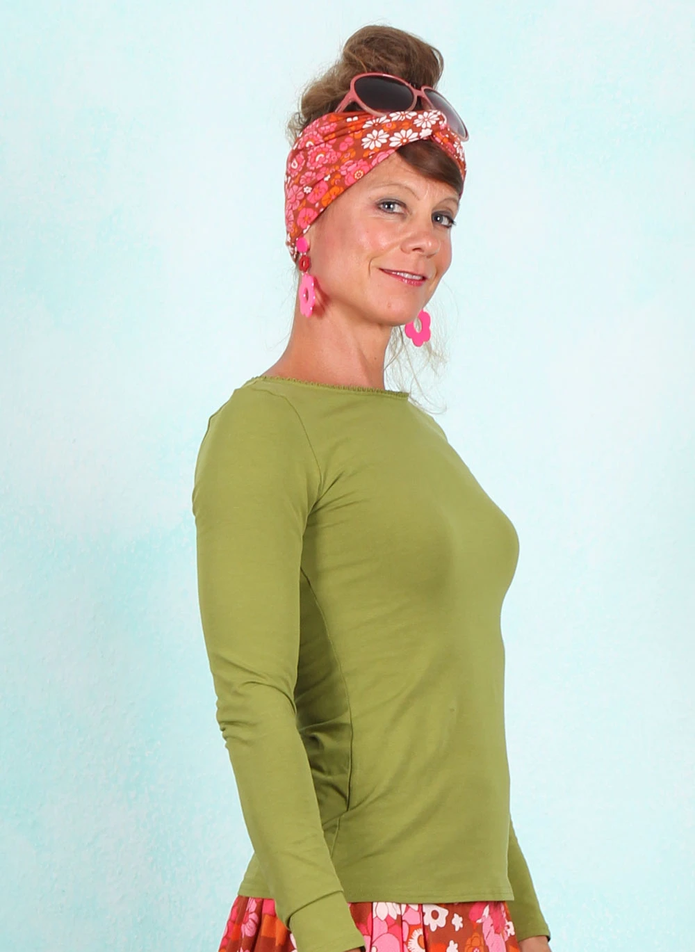 Shirt, Oh Marine, summer-night-shadow-green - Bild 2