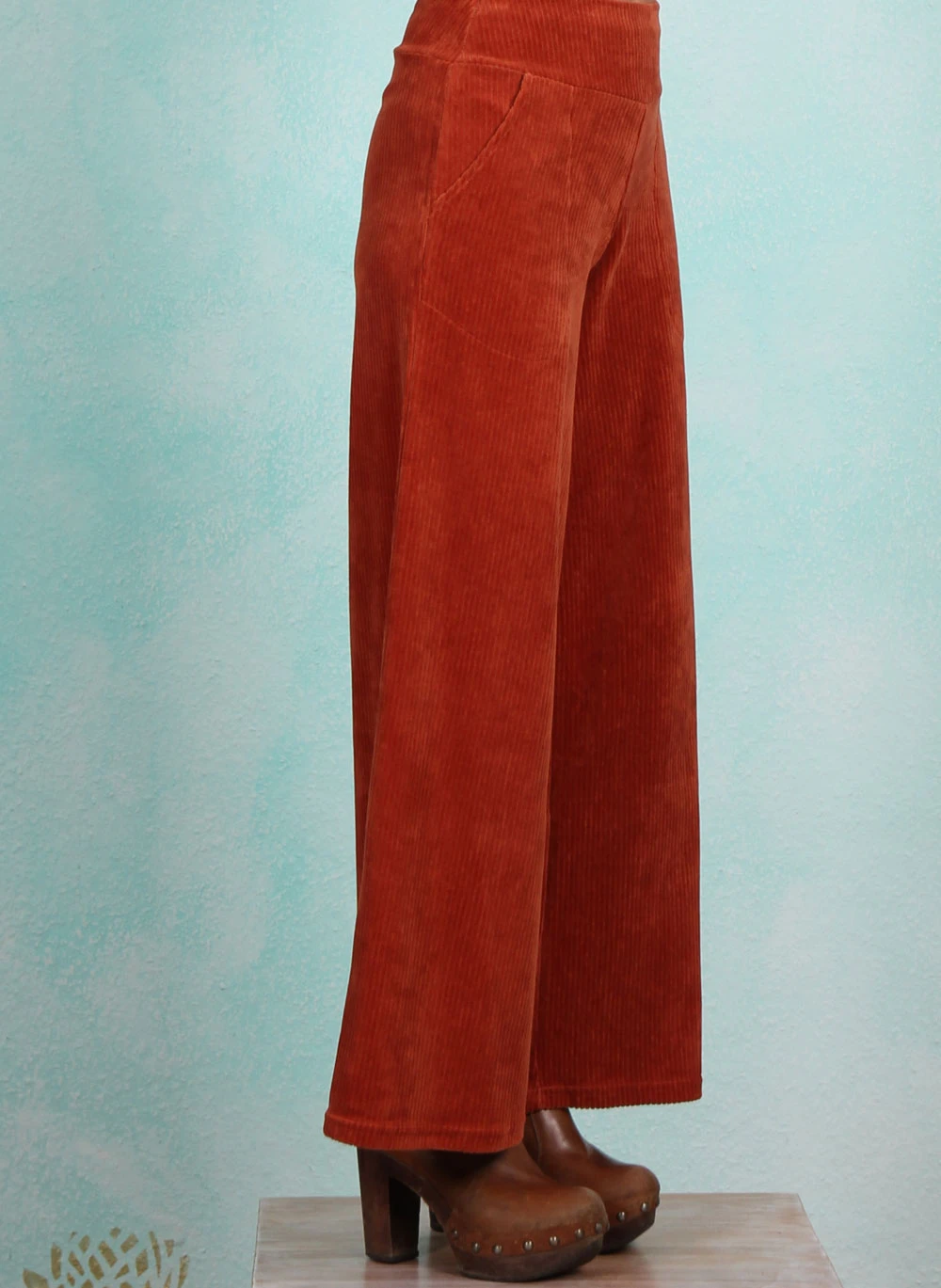 Cord-Stretch-Hose, Jolly Marleen, spicy-brown - Bild 2