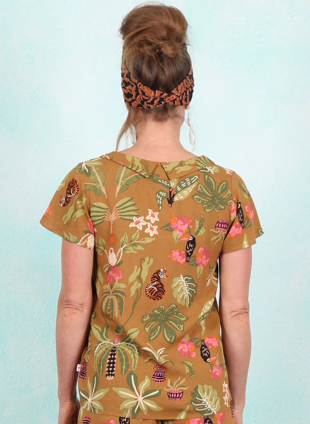 Bluse, Feed the Birds, tropical-reverie - Bild 3