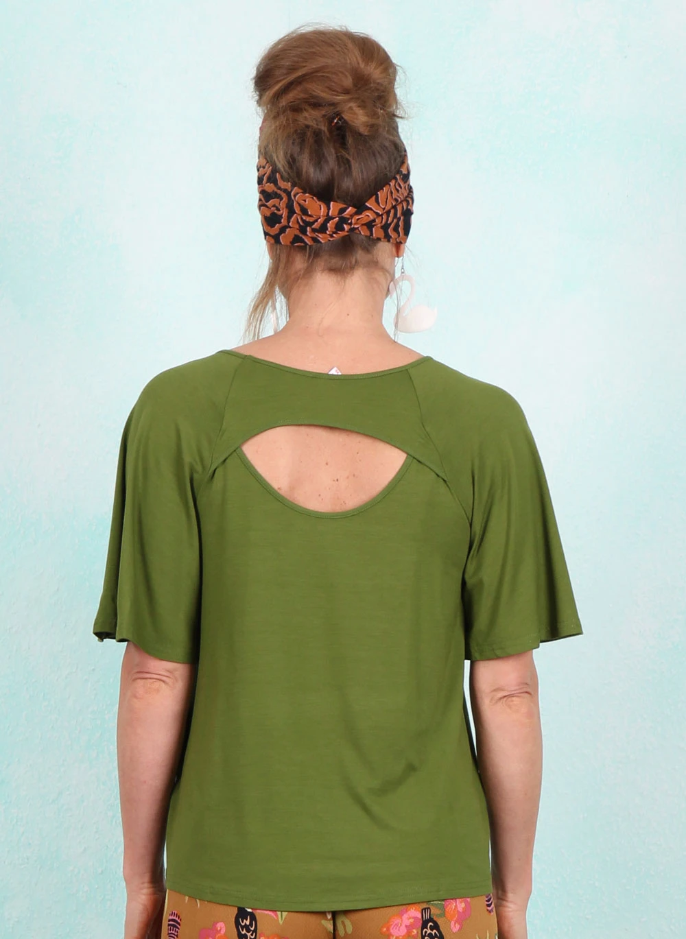 Shirt, Fly Little Bird, tropical-harmony-green - Bild 3