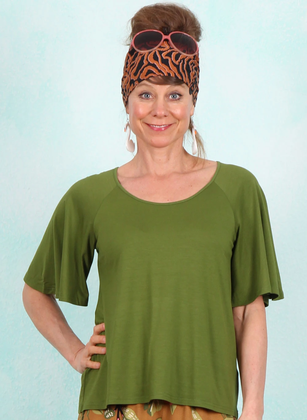Shirt, Fly Little Bird, tropical-harmony-green - Bild 1
