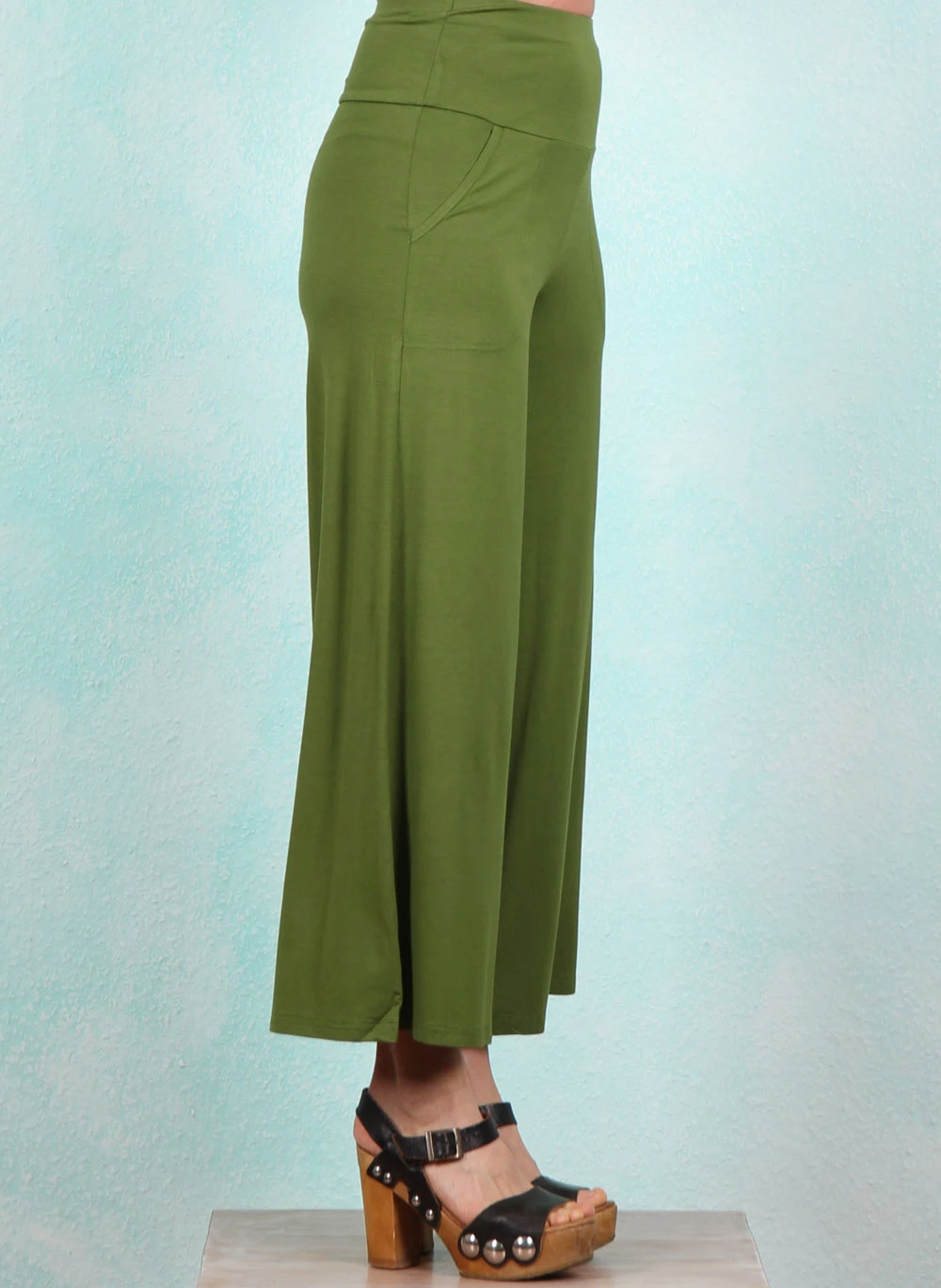 Culotte, Cul de Berlin, tropical-harmony-green - Bild 2