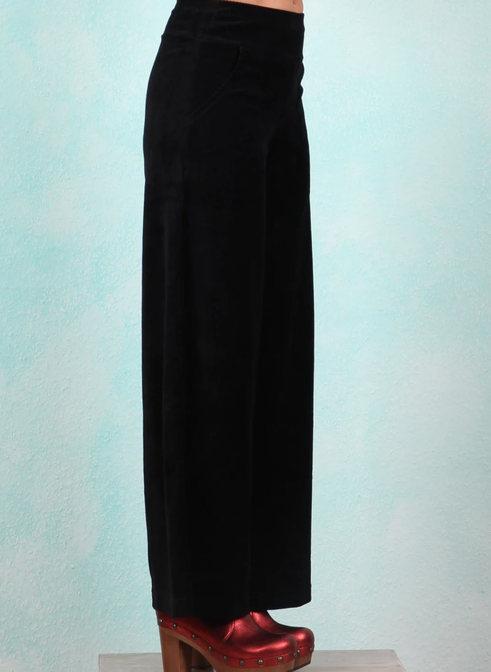 Hose, Jolly Marleen, fine-needle-black - Bild 2