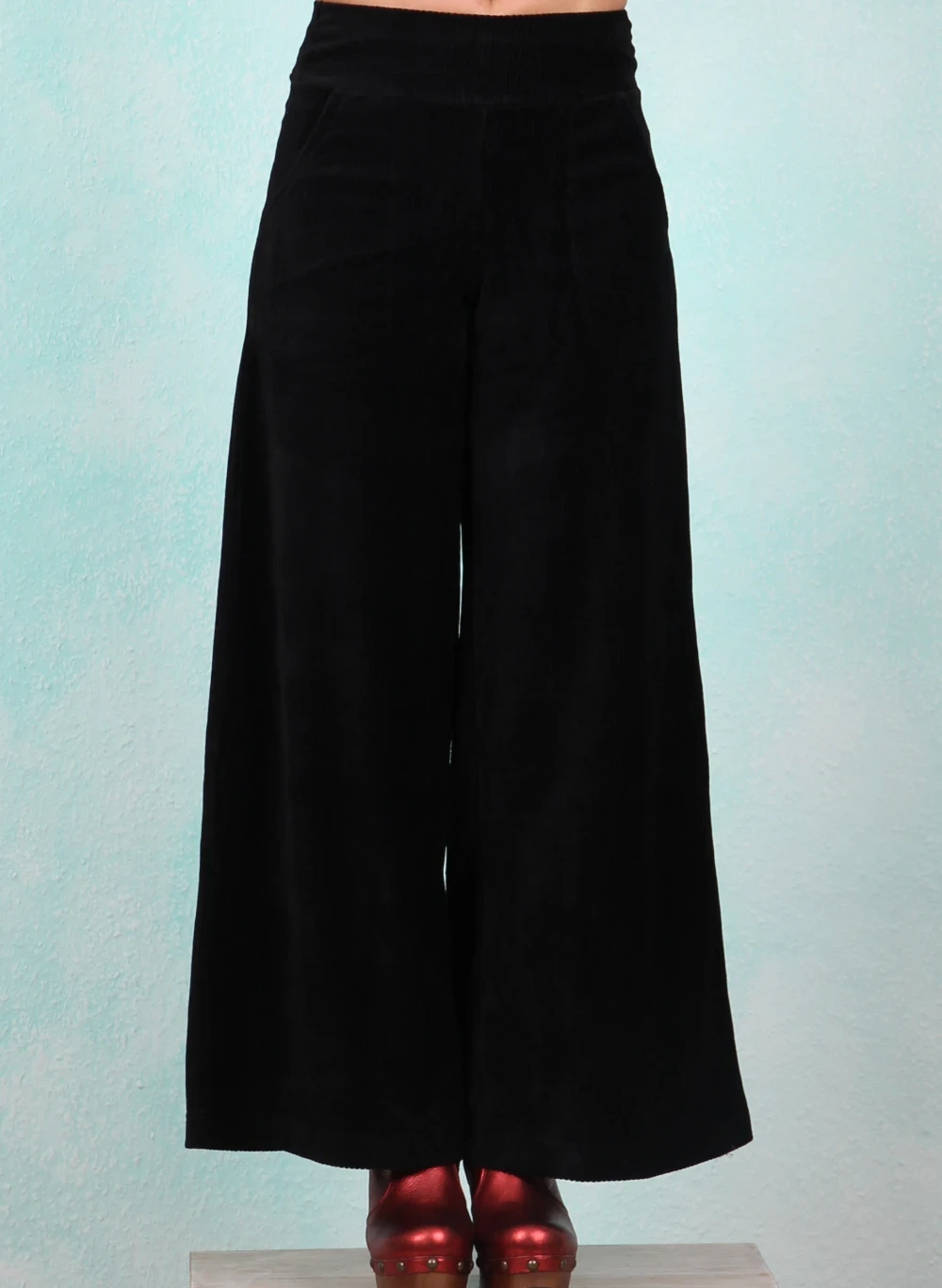 Hose, Jolly Marleen, fine-needle-black - Bild 1