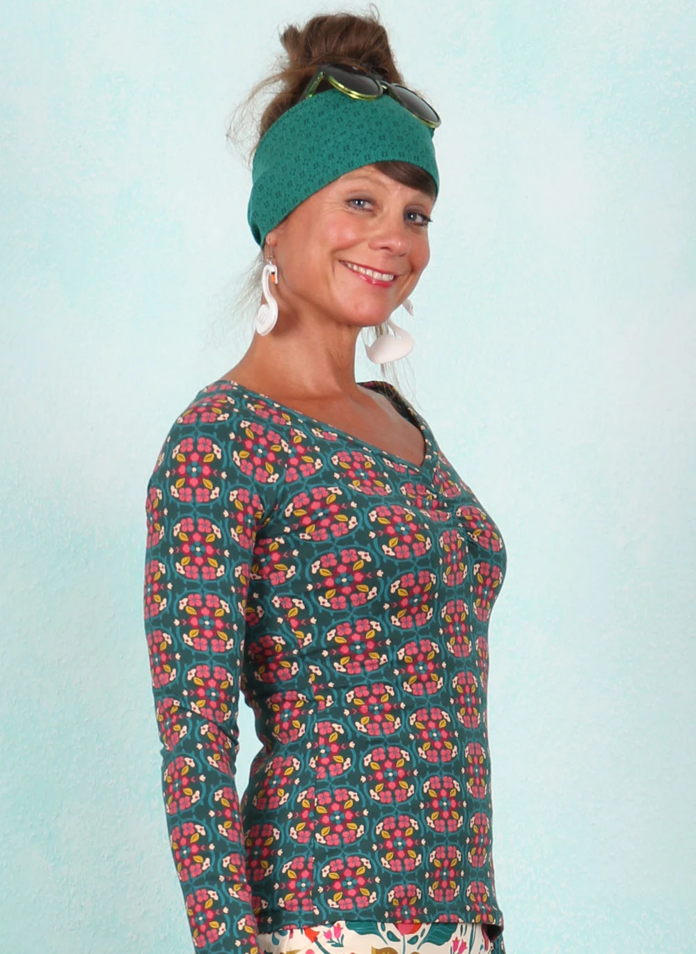 Shirt, Savoir-Vivre, cowgirl-flower - Bild 3