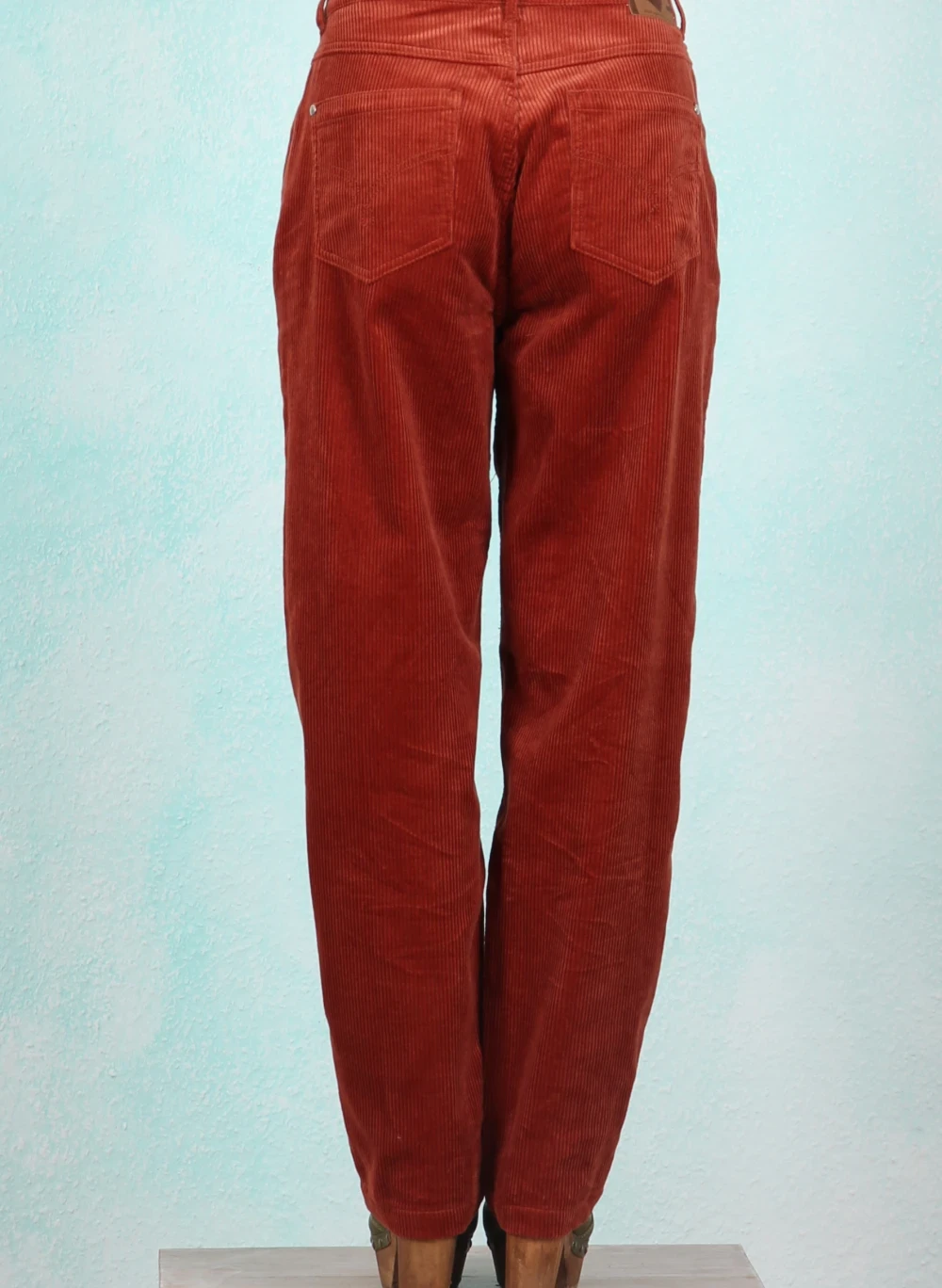 Cord-Hose, High Waist Olotte, burnt-earth-corduroy-brown - Bild 3
