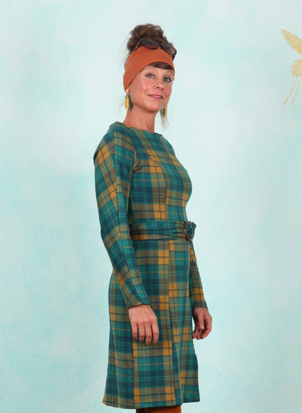 Kleid, Tailored Cocoon, classy-sassy-check - Bild 2