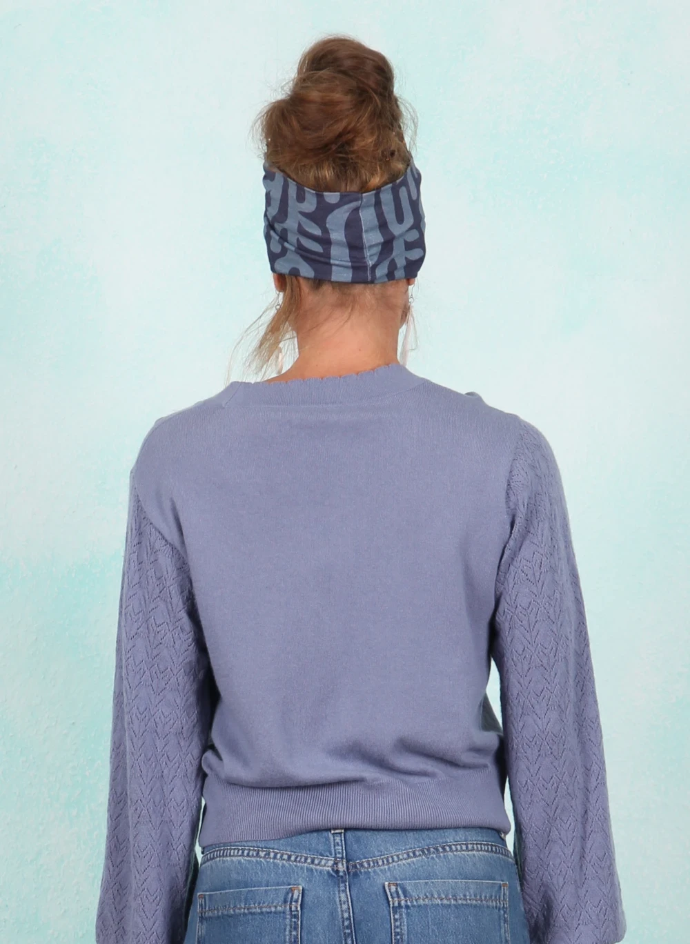 Cardigan, Friend of Mine, blue-ash-melange-blue - Bild 3
