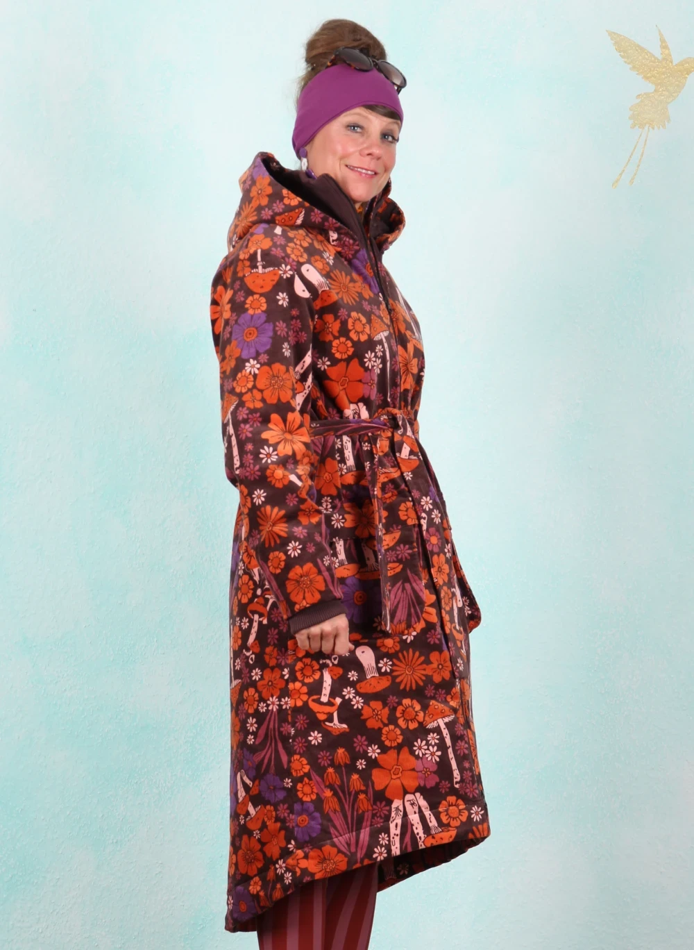Cord-Mantel, Parka Trenché, vintage-heirlooms - Bild 2