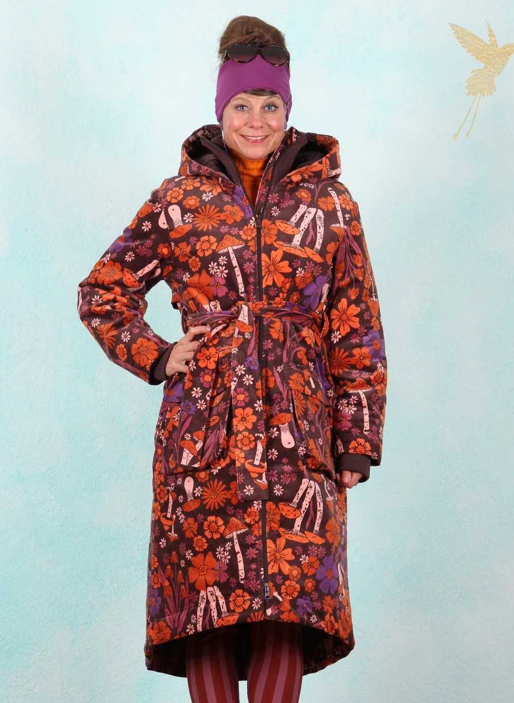 Cord-Mantel, Parka Trenché, vintage-heirlooms - Bild 1