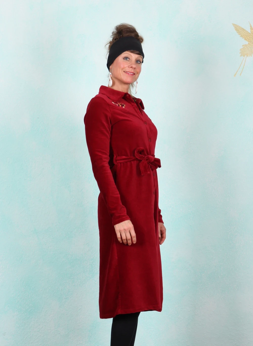 Kleid, These Boots are Made for, bussi-baby-red - Bild 2