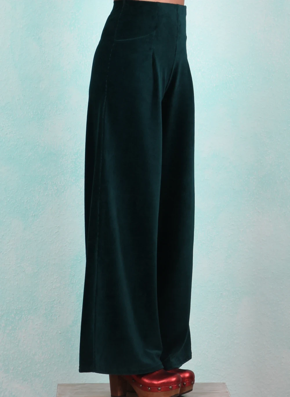 Hose, Soft and Fitted, art-nouveau-green - Bild 2