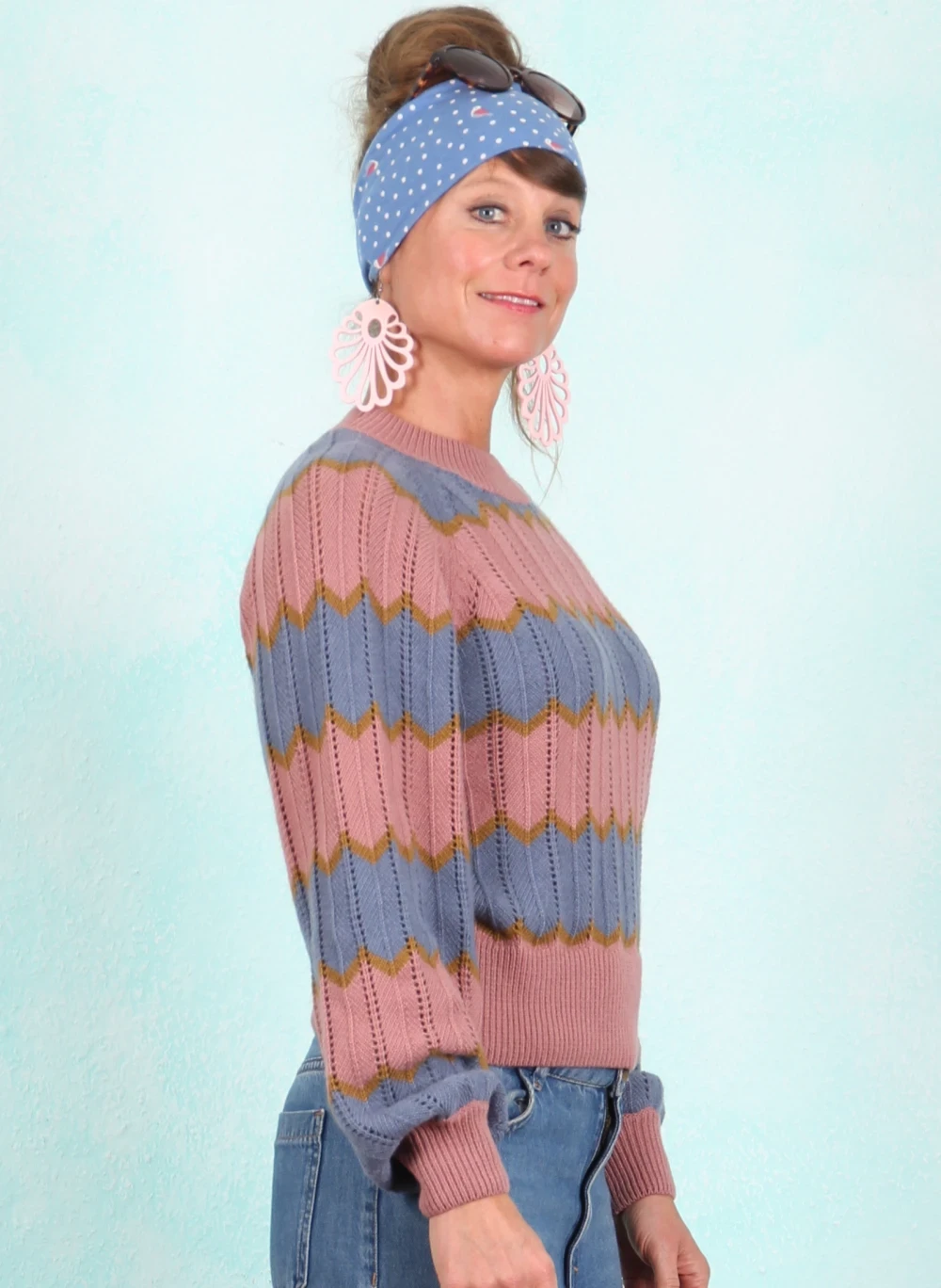 Pullover, Cosy Zig Zag, great-zigzag - Bild 2