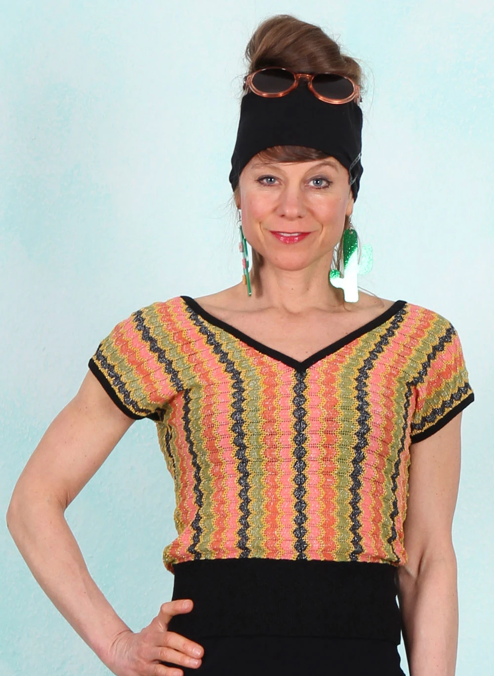 Strickpullover, 08762-001, black - Bild 1