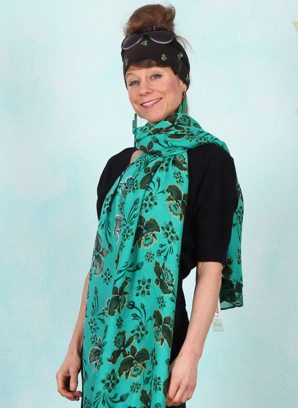 Tuch, 08882-248, green - Bild 1