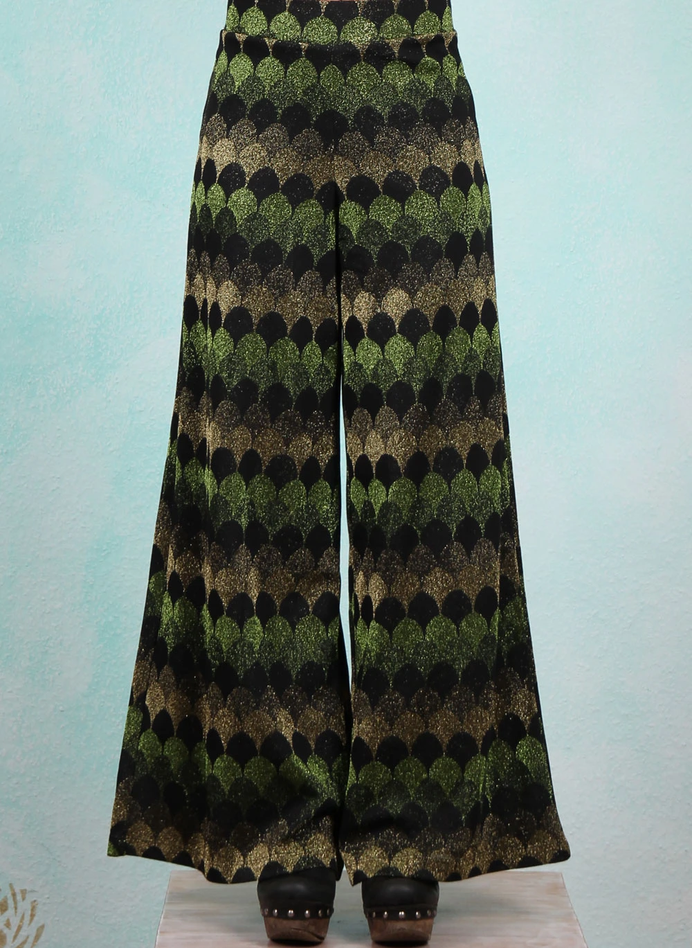 Hose, 09335-251, green-black - Bild 1