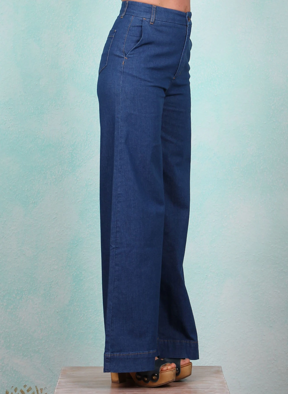 Hose, 09736-458, denim-blue - Bild 2