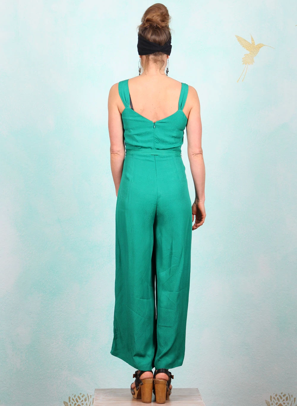 Jumpsuit, 09748-239, green - Bild 3