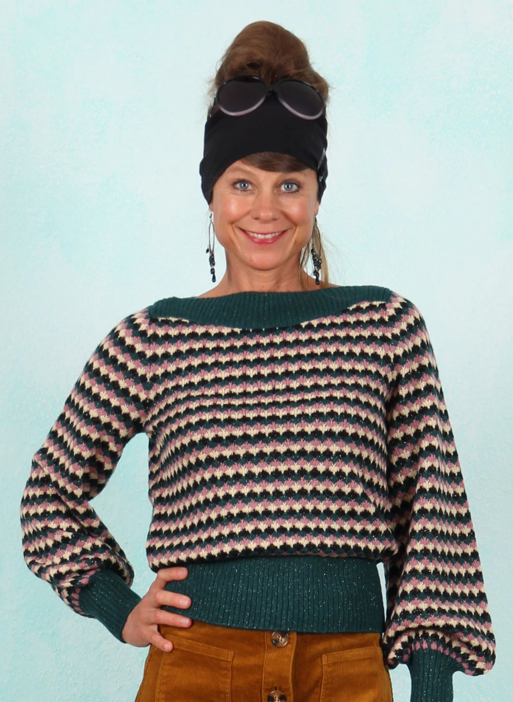 Pullover, 09823-200, green - Bild 1