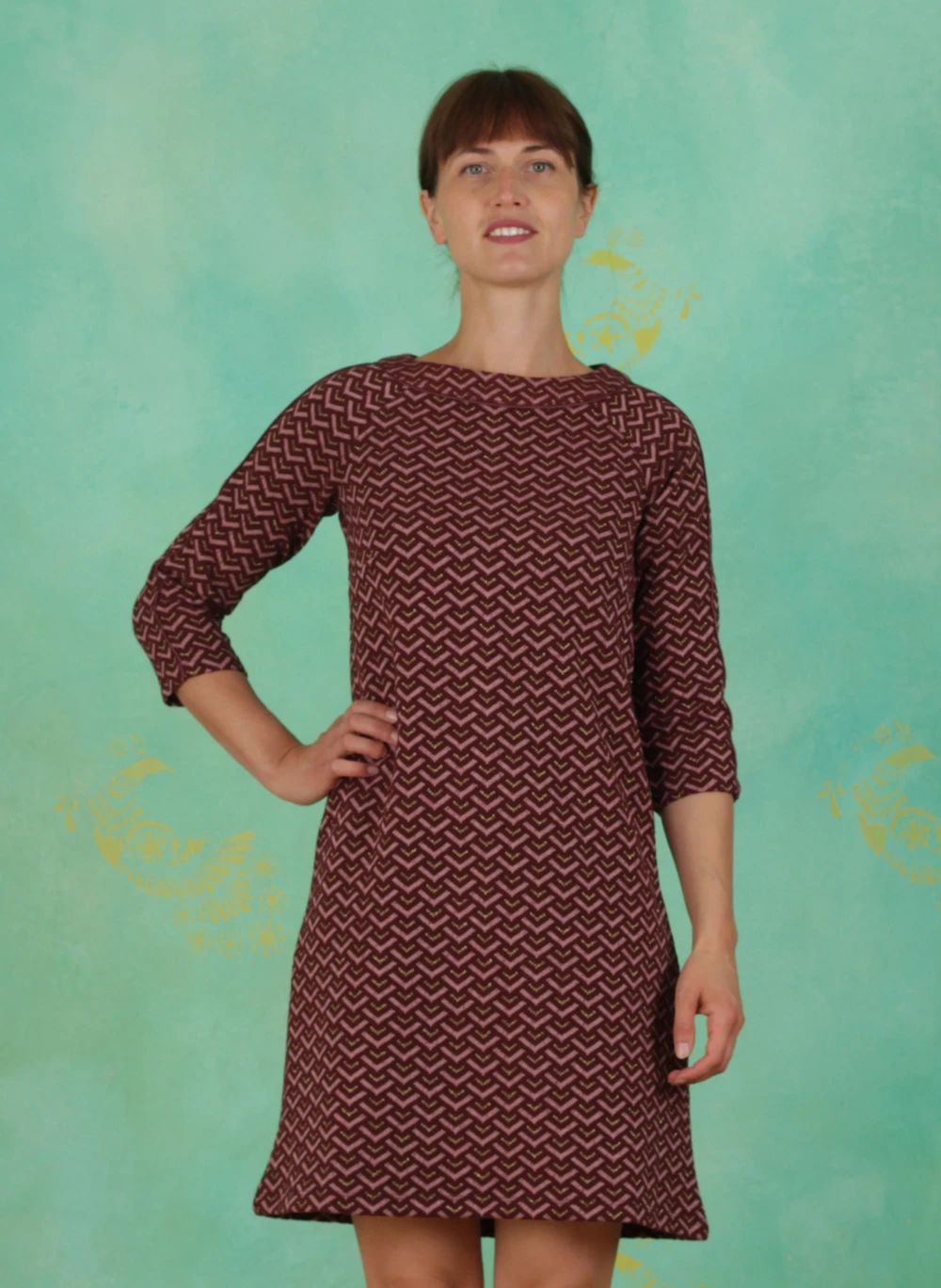Kleid, Around The Clock Dress, pink - Bild 1