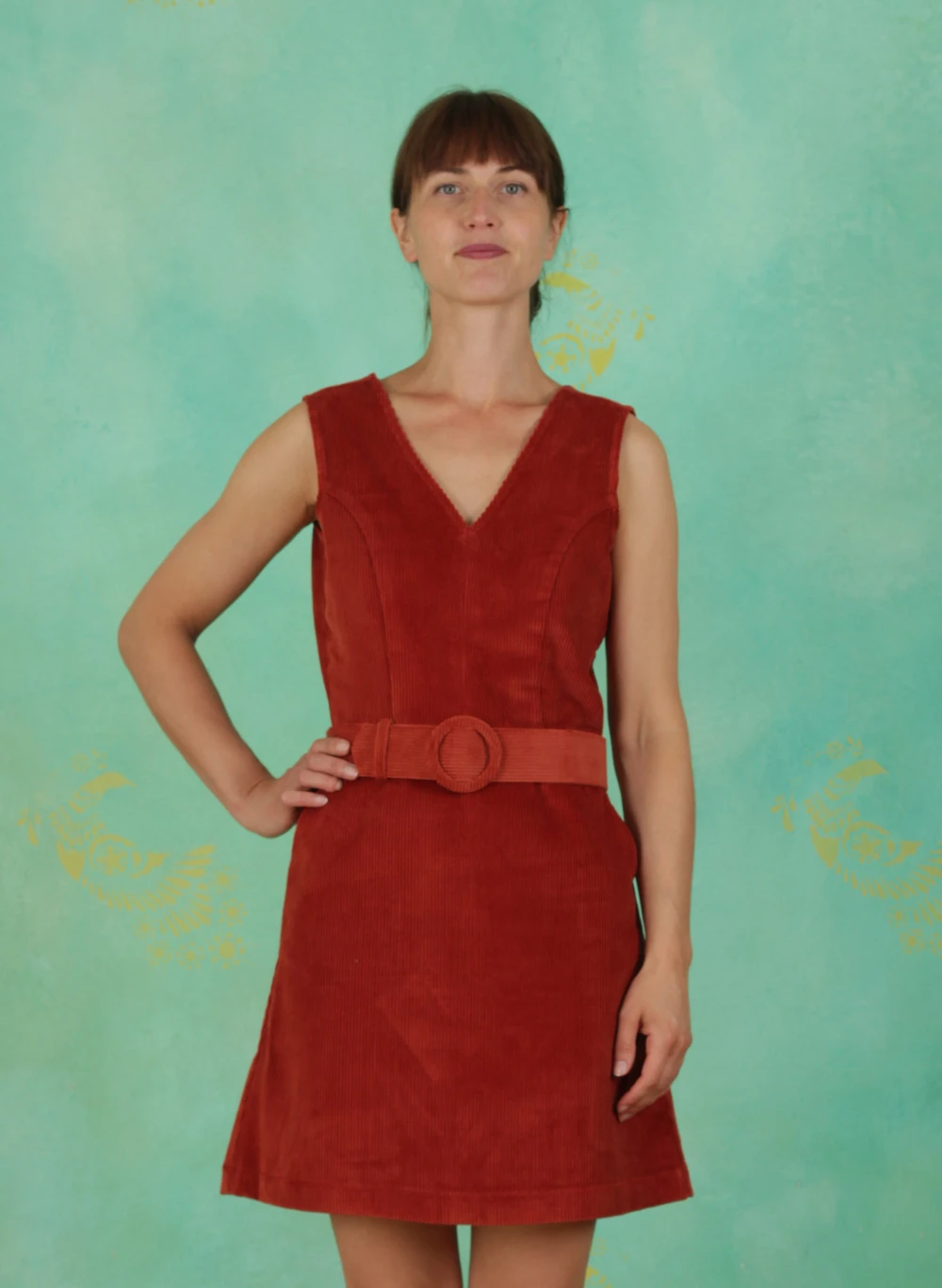 Kleid, Viva La Groove Dress, brown - Bild 1
