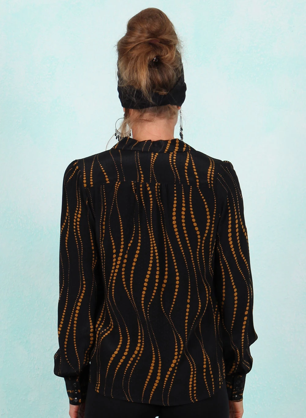 Bluse, 010028-001, black - Bild 3